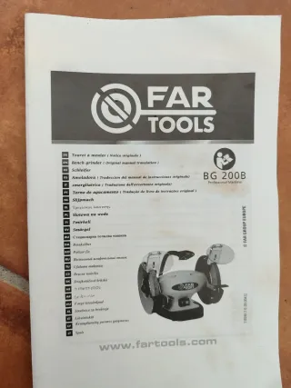 Amoladora Far Tools BG 200B