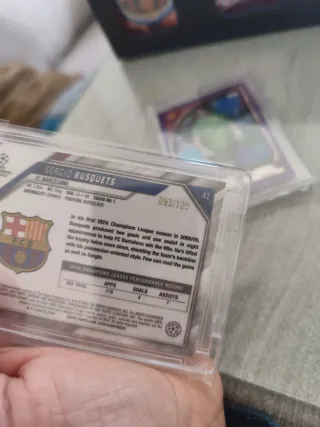 Cromos FC Barcelona Joan García, Piqué, Busquets