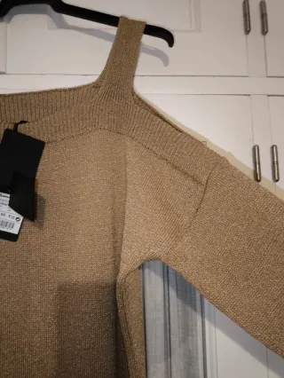 Vestido Massimo Dutti Oro