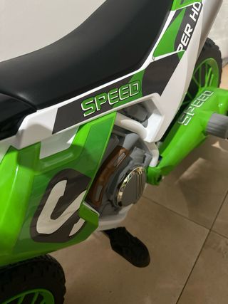 Moto Eléctrica Infantil Verde