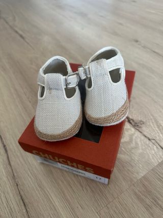 Zapatos ChuchES bebé lino talla 17