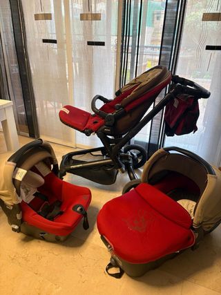 Carrito Bebe 3 Piezas Jane: Silla, Maxi-Cosi, Cuco