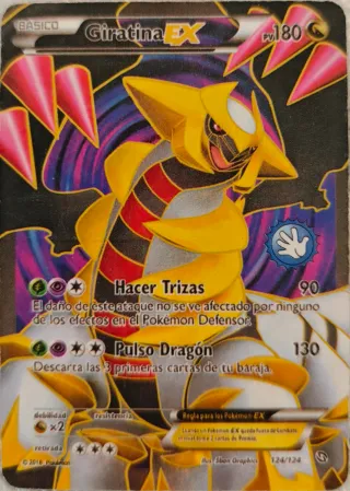 Carta Pokémon Giratina EX 124/124