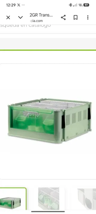 Transportín Timo Italiano Nuevo con Tapa