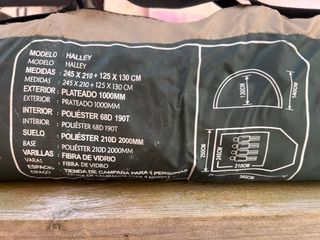 Tienda de campaña Boomerang