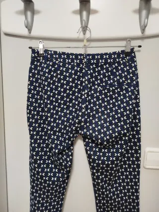 Pantalón H&M Geométrico Talla 36