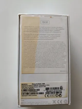 iPhone 4S 16GB con scatola