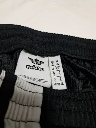 Pantalón Adidas Adibreak Originals Negro Blanco