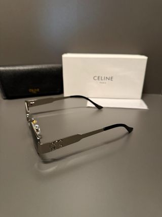 Gafas de sol Celine plateadas y negras