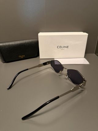 Gafas de sol Celine plateadas y negras