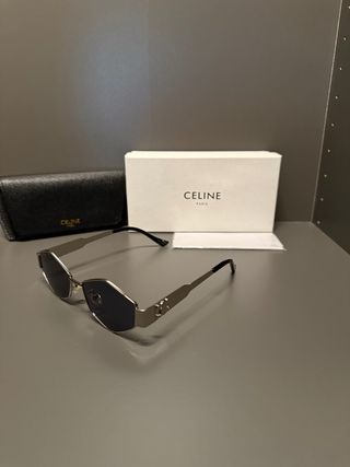 Gafas de sol Celine plateadas y negras