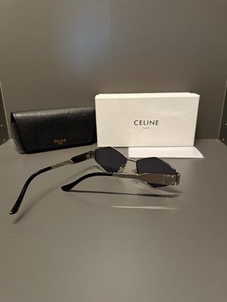 Gafas de sol Celine plateadas y negras