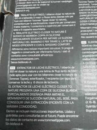 Sacaleches Eléctrico Tommee Tippee Closer to Natur