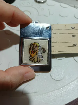 Porta-Chaves Vintage Leão Lenticular