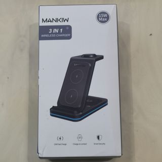 Cargador Inalámbrico MANKIW 3 en 1 15W