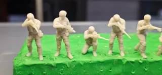 31 Figuras Swat 1/72