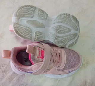 Zapatillas Niña Talla 28 Color Rosa