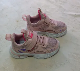 Zapatillas Niña Talla 28 Color Rosa
