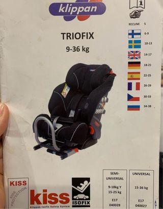 Silla Klippan Triofix Recline