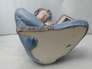 Lote 2 Figuras Cerámica Mujer