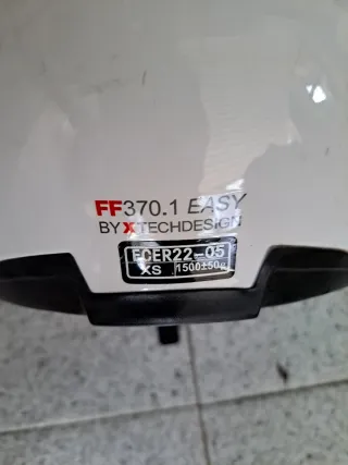 Pack 2 Cascos Moto Amarillo y Blanco