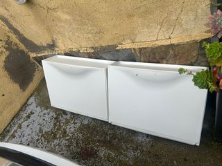Zapateros blancos Ikea (2 unidades)