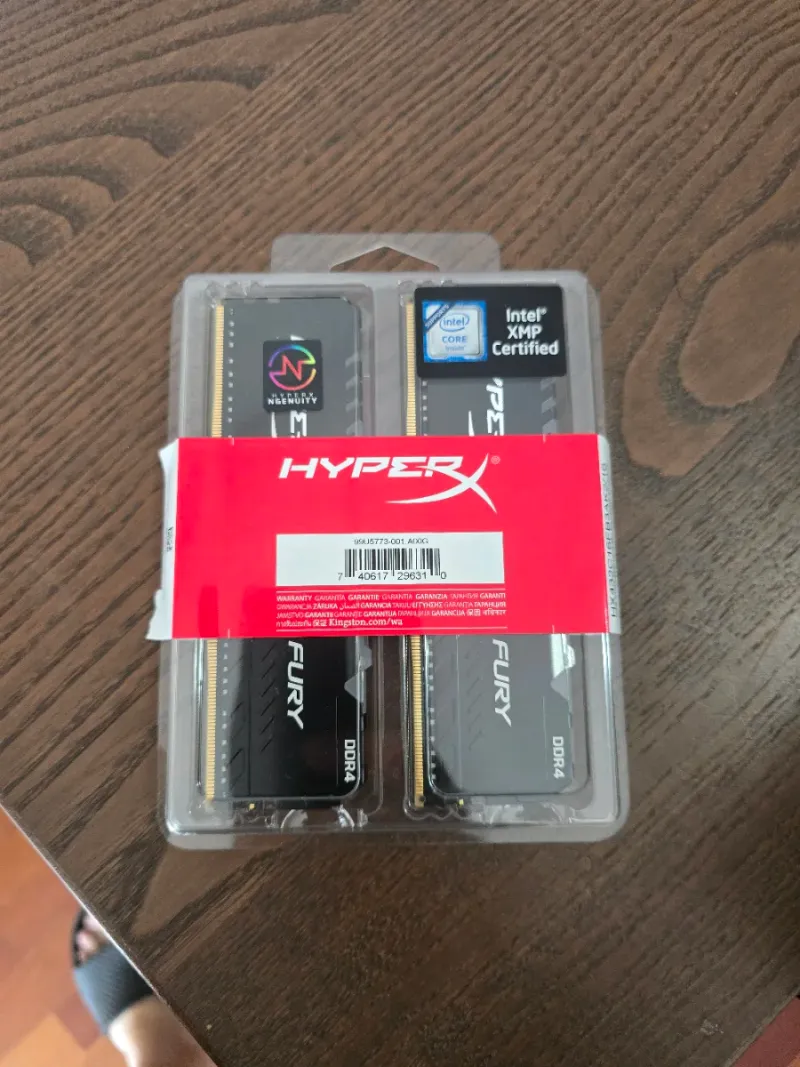 Kingston Fury DDR4 16GB (2x8GB) 3200MHz CL16