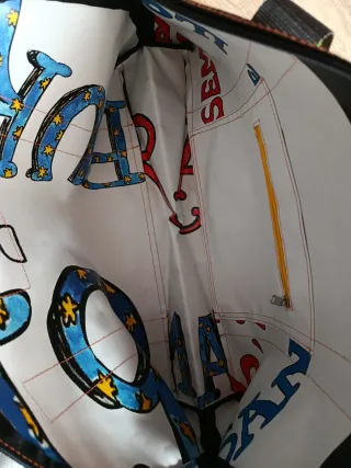 Bolso de mano RUW amarillo