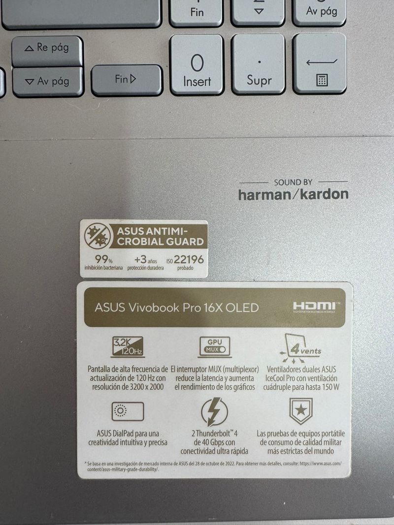 ASUS Vivobook Pro 16X OLED afbeelding 2