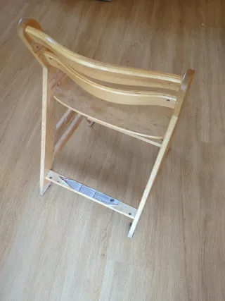 Trona evolutiva madera haya