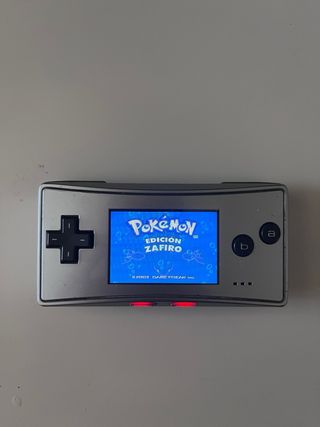 Nintendo Game Boy Micro Plata