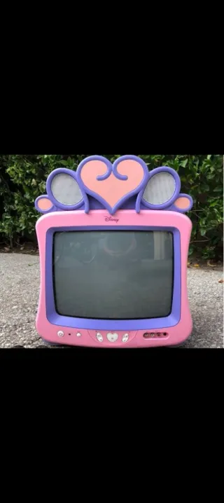 Televisor coleccionismo Disney Retro
