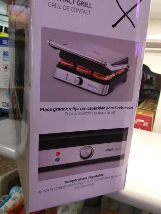 Plancha de asar Ufesa Kilimanjaro