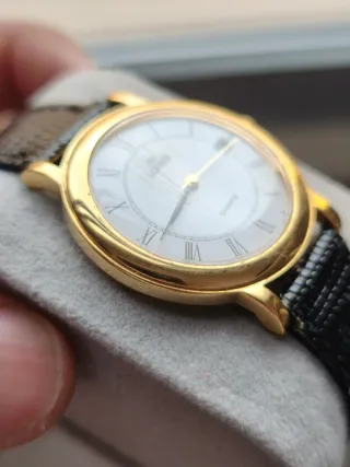 Reloj Lorus Quartz Dorado y Negro