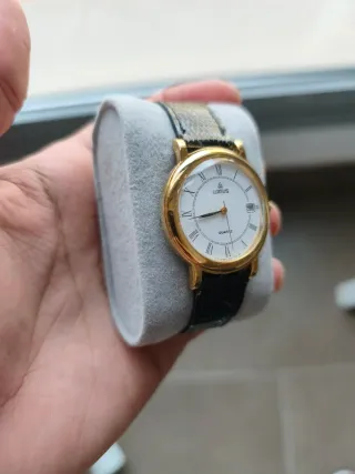 Reloj Lorus Quartz Dorado y Negro