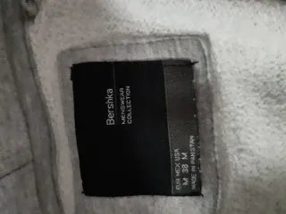 Sudadera hombre gris claro con capucha