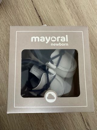 Nauticos Mayoral Bebe Talla 16 Blanco