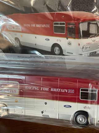 Camion Bus Team Lotus 1/43 Racing for Britain