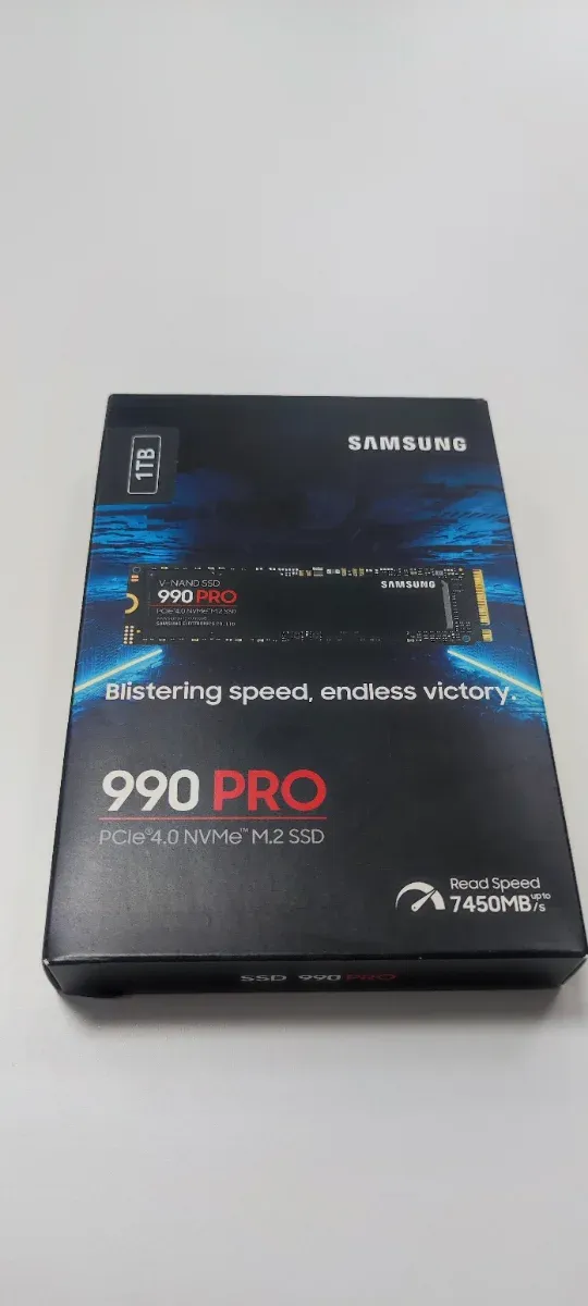 SSD M.2 NVMe 1TB Samsung 990 Pro- Nueva sin abrir