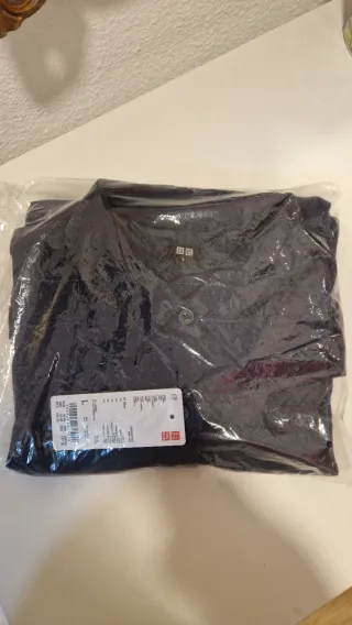 Camisa Uniqlo Azul Franela
