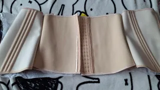 Faja Beige con Cremallera