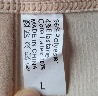 Faja Beige con Cremallera