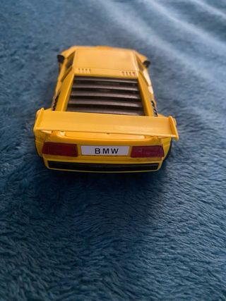 BMW M1 Amarillo Scalextric Exin