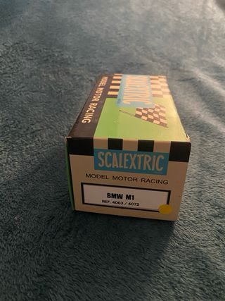BMW M1 Amarillo Scalextric Exin