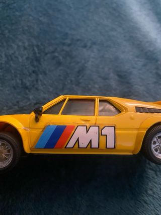 BMW M1 Amarillo Scalextric Exin