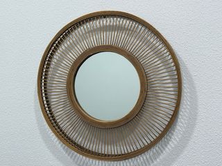 Espejo Redondo Bambú 60cm