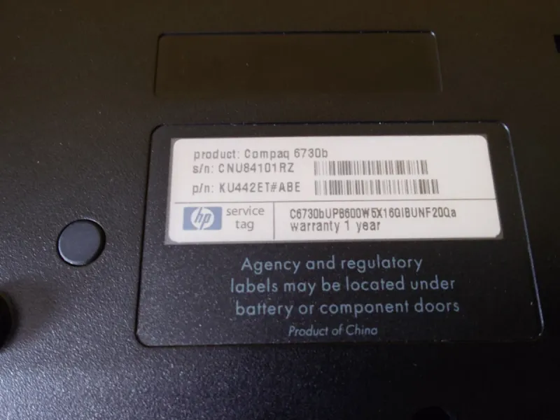 HP 6730b Ordenador Portátil afbeelding 6