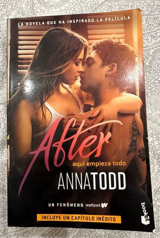 After Aquí empieza todoAnna Todd libro romántico