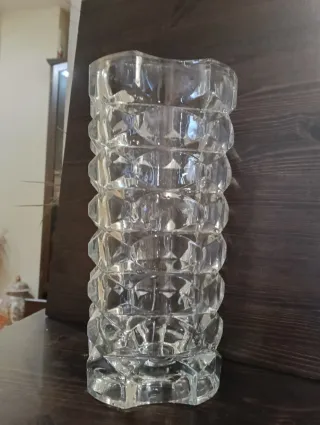 Jarrón J. Durand Cristal D'A Geométrico