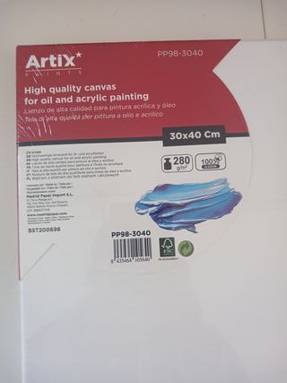 2 Lienzos Artix 30x40 cm